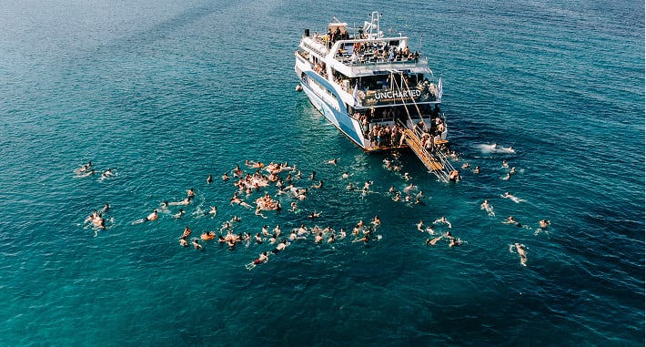 Uncharted Zante Boat Party